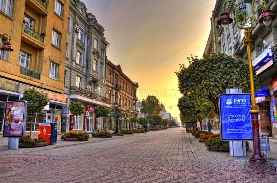 Apartment In The City Center İvano-Frankivsk Dış mekan fotoğraf